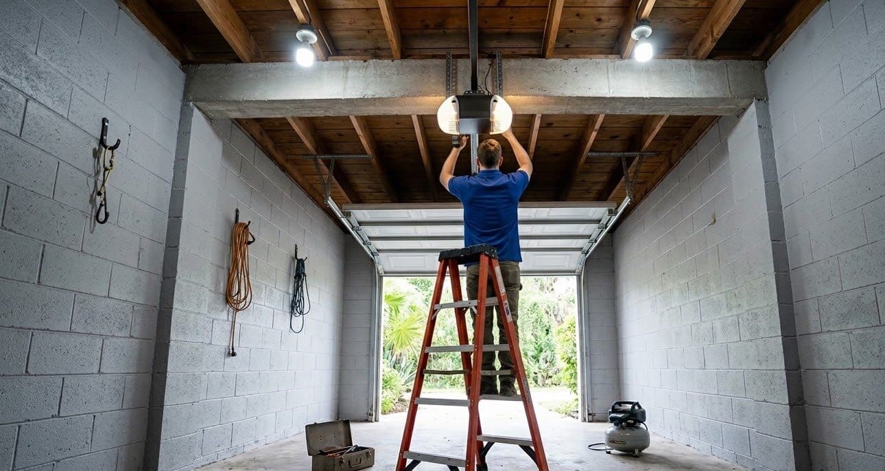 Garage Door Opener Installation in Crystal Lake, FL