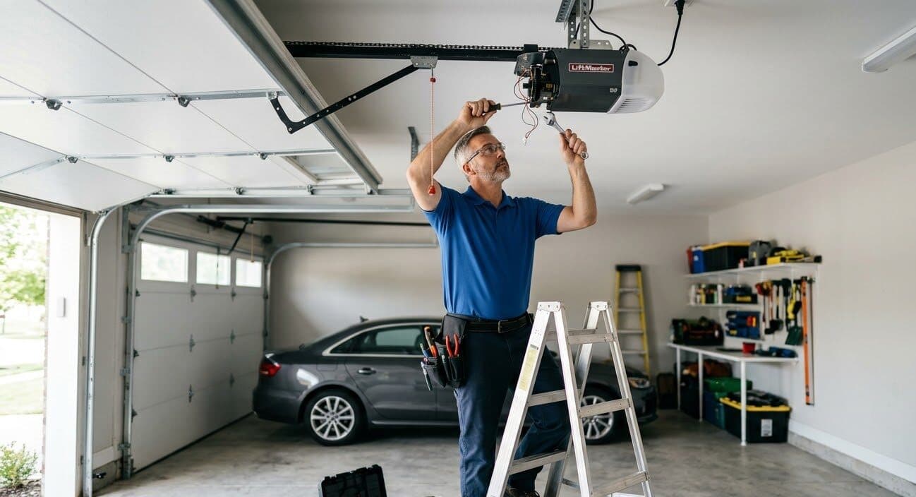 Garage Door Opener Installation in Homeland, FL