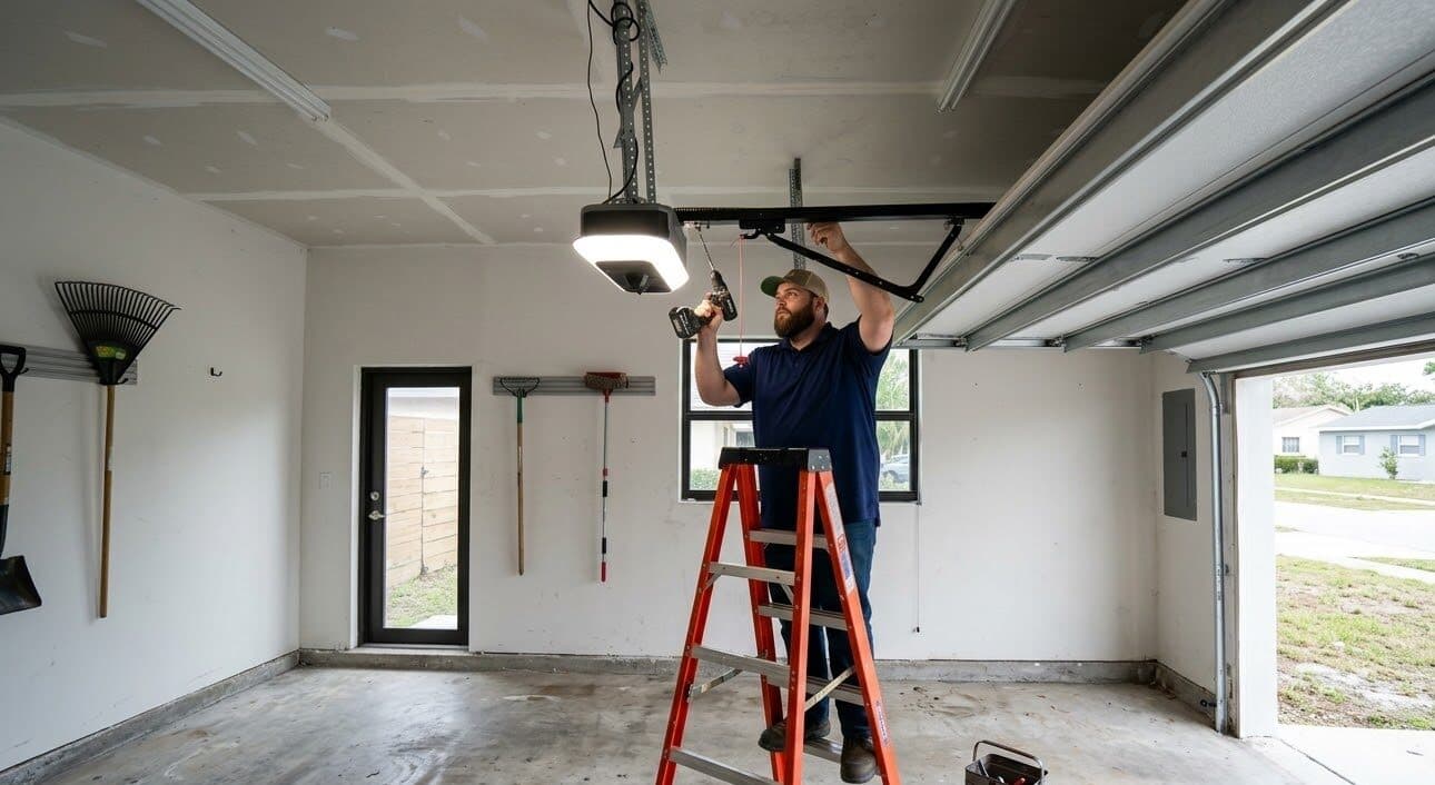 Garage Door Opener Repair in Homeland, FL