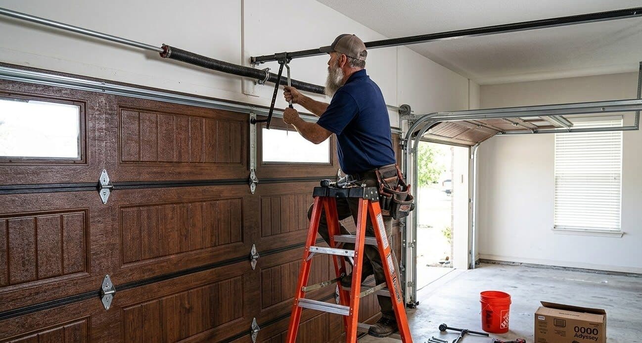 Garage Door Spring Replacement in Bartow, FL