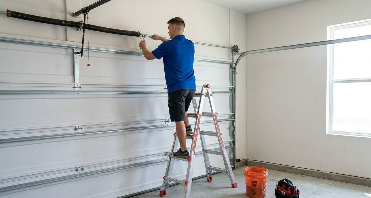 Smart garage door opener installation in Polk County Florida