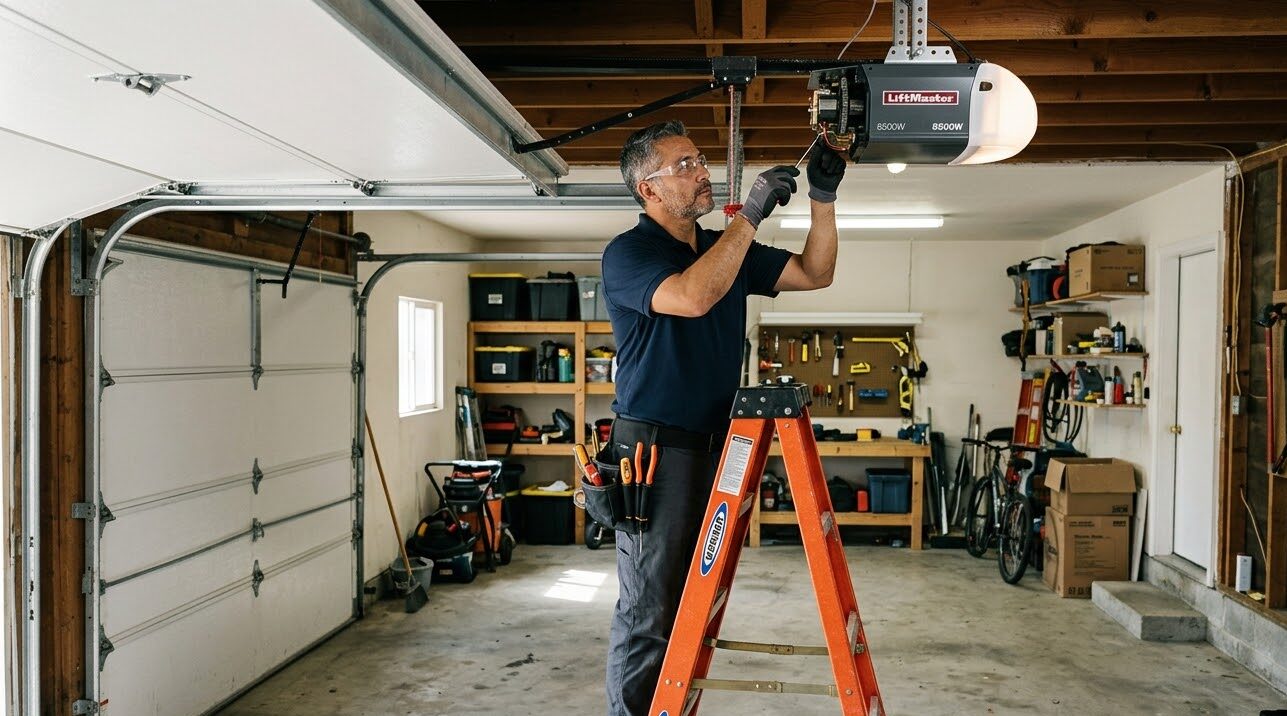 Programming a Genie garage door opener remote