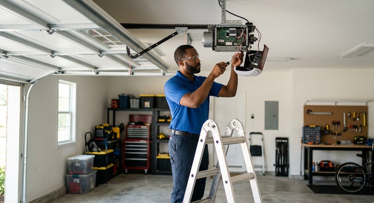 Setup for an Opener With Built-In Wi-Fi