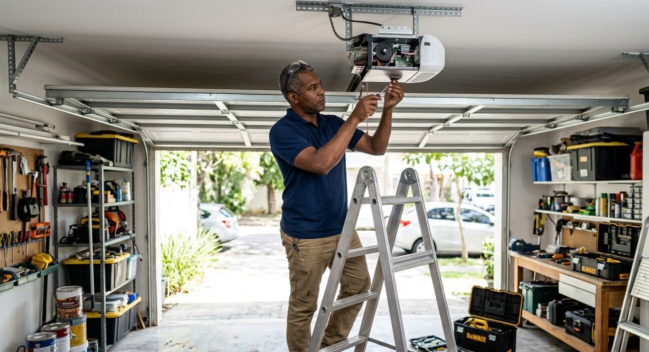 Garage door opener service in Polk City Florida
