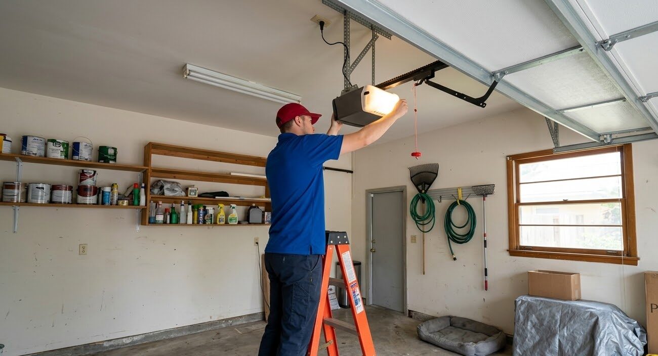 Garage door opener repair in Cypress Gardens, Florida